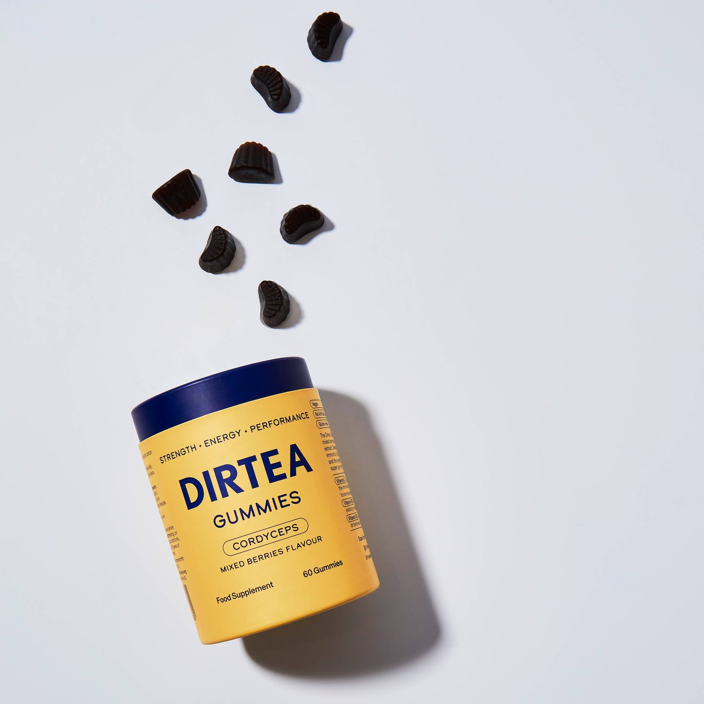 DIRTEA Cordyceps - Performance Mushroom Gummies
