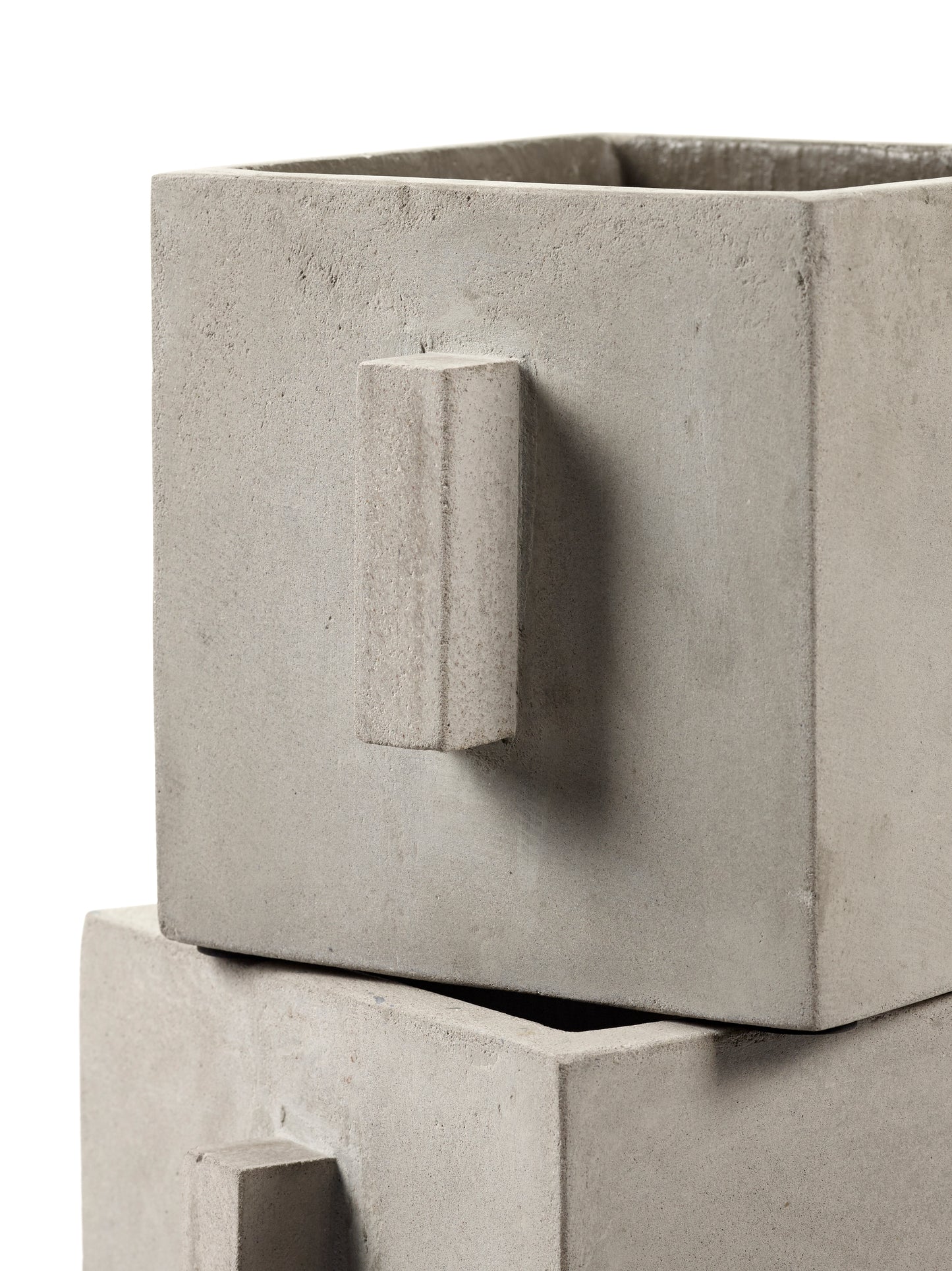 Serax Cube Grey Flower Pot