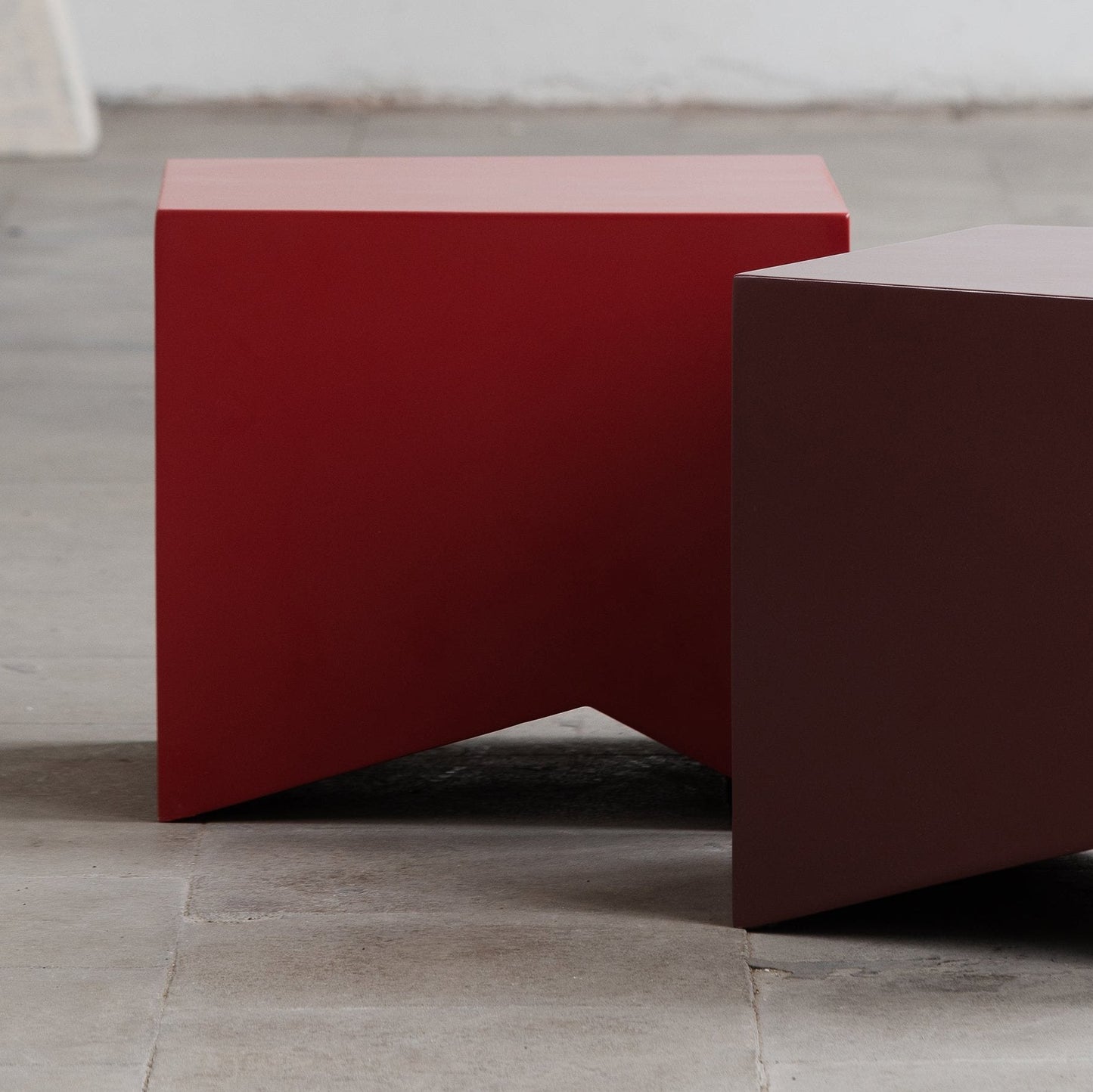 Serax Basile Brick Red Side Table