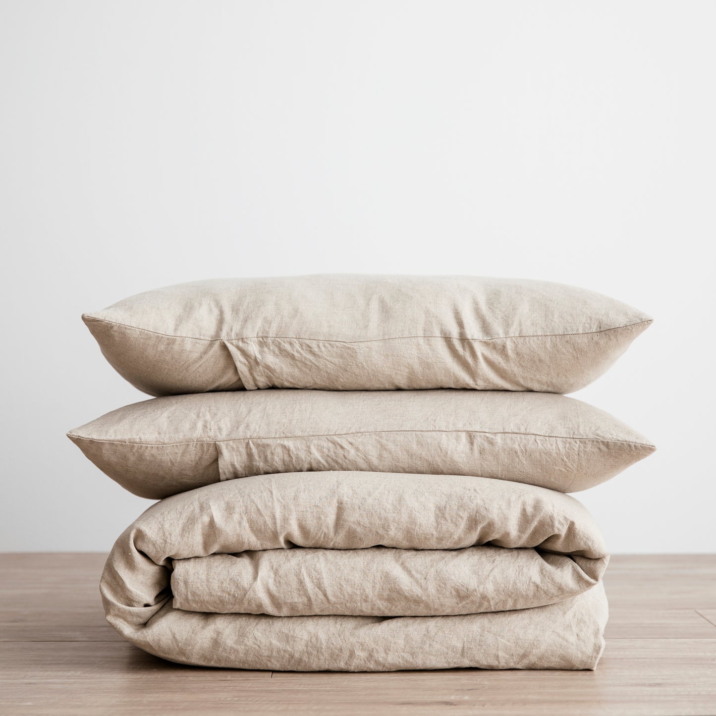 Natural Linen Duvet Cover Set