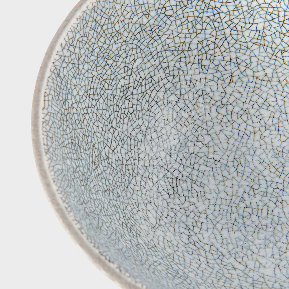 Crazed Grey Medium Bowl