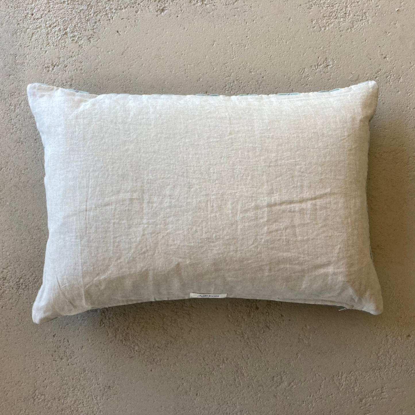 Checkerboard Cushion Pewter 40x60