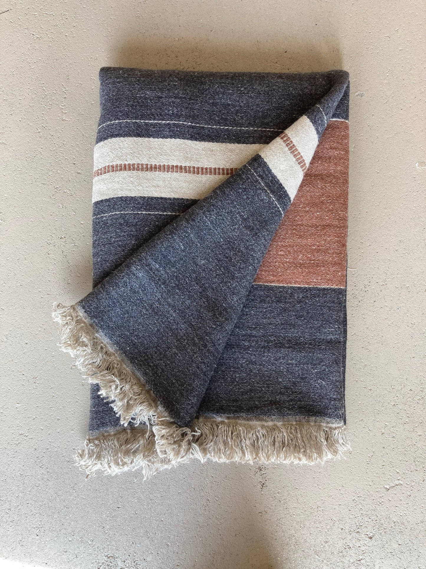 Libeco 'Luc' Throw- Stripe 140x220