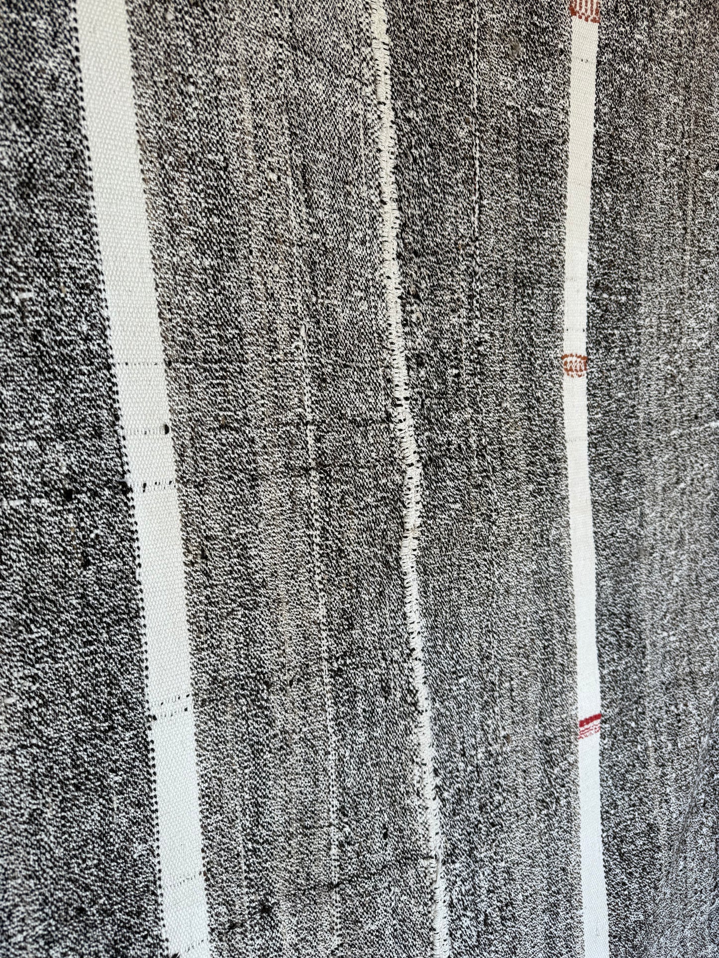 Grey Striped Rug 295x177