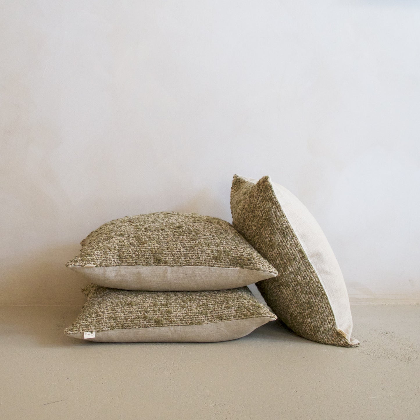 ‘Ruby’ Cushion Olive 50x50