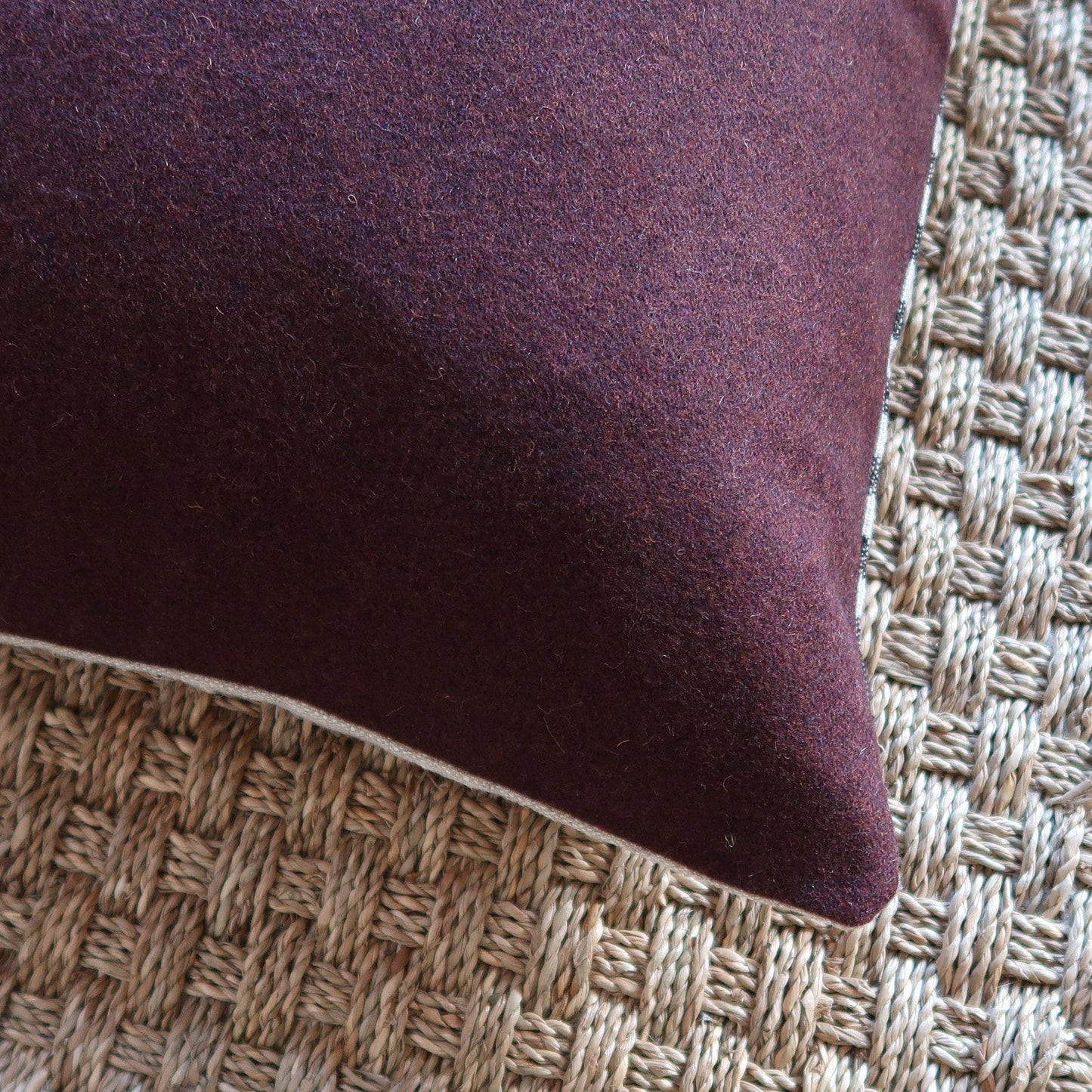 ‘Julie’ Cushion Claret 60x60