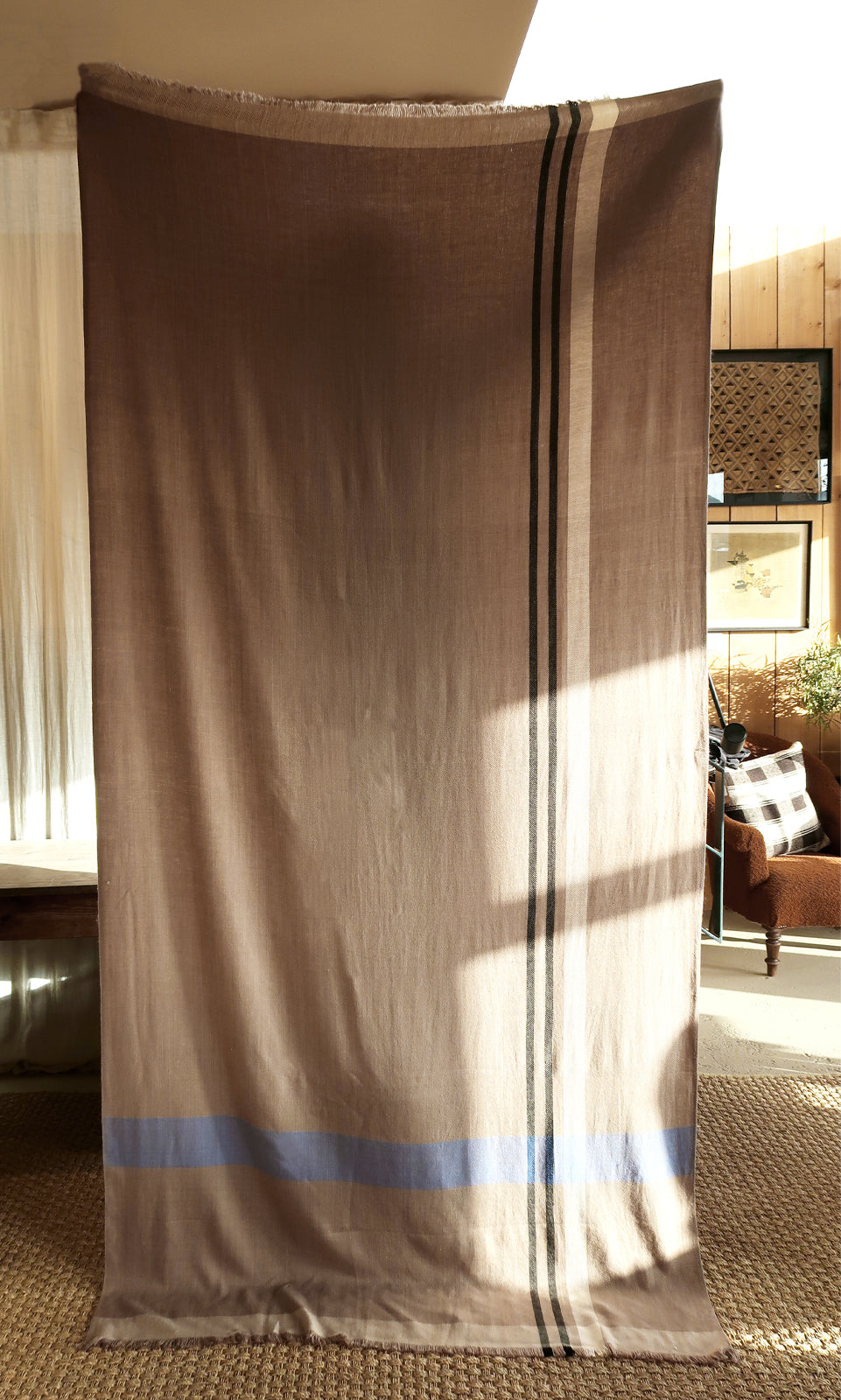Cashmere Blanket Charcoal