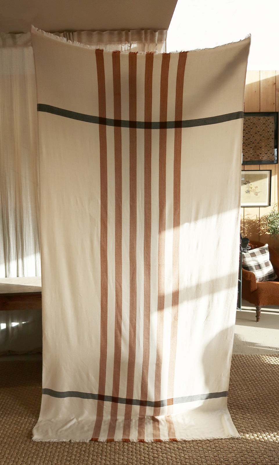 Cashmere Blanket Natural