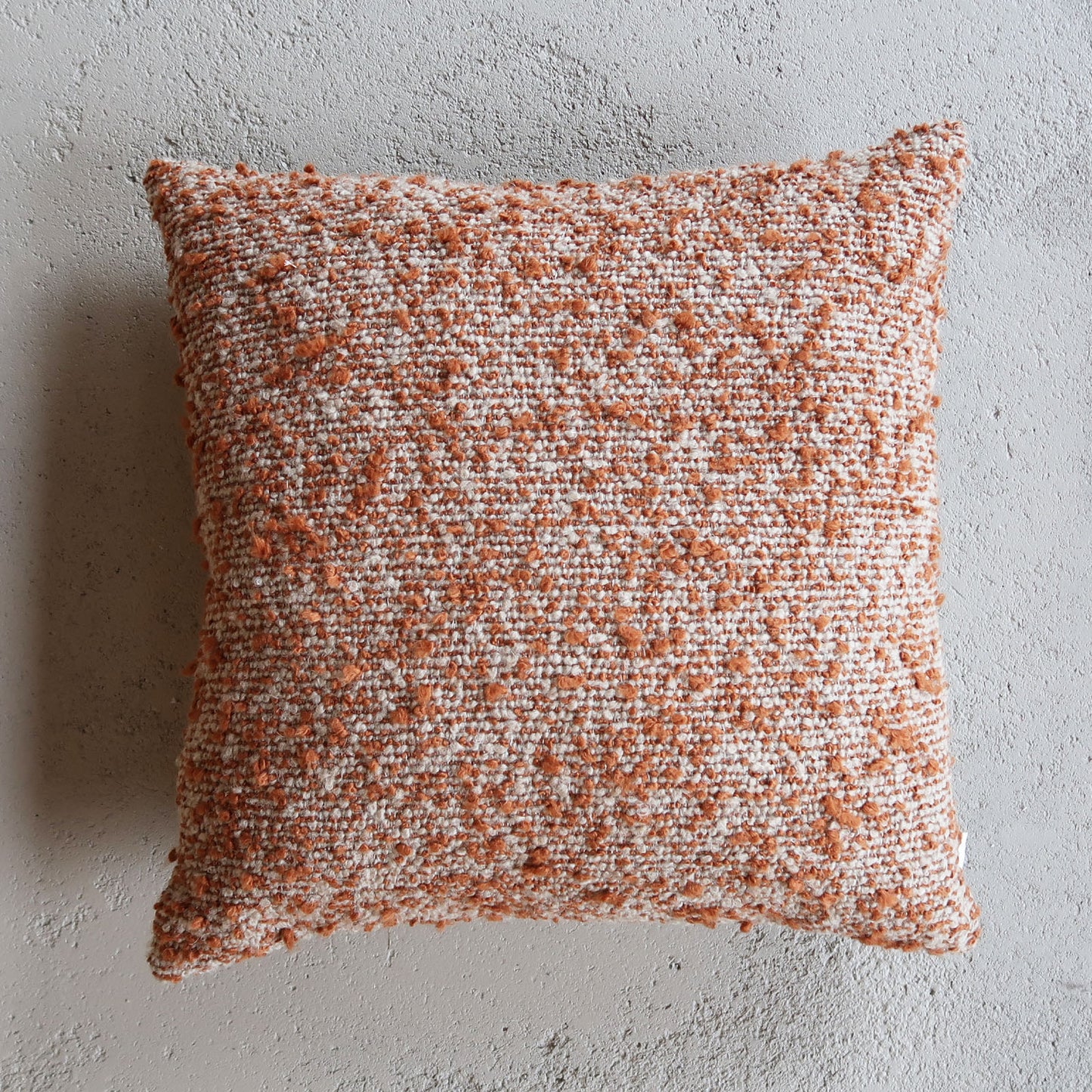 ‘Ruby’ Cushion Terracotta 50x50