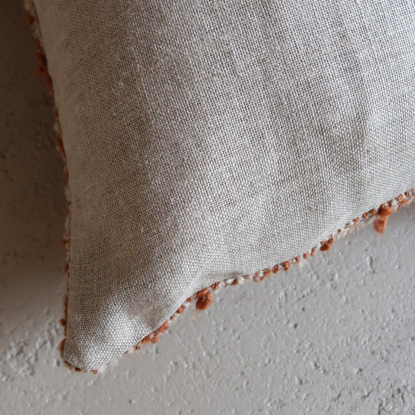 ‘Ruby’ Cushion Terracotta 50x50