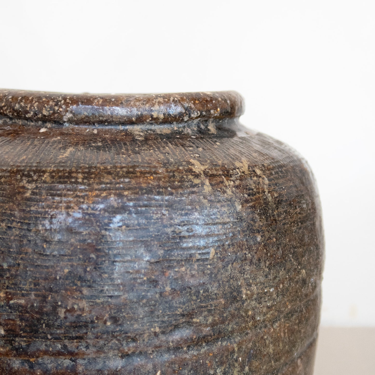 Rustic Brown Pot