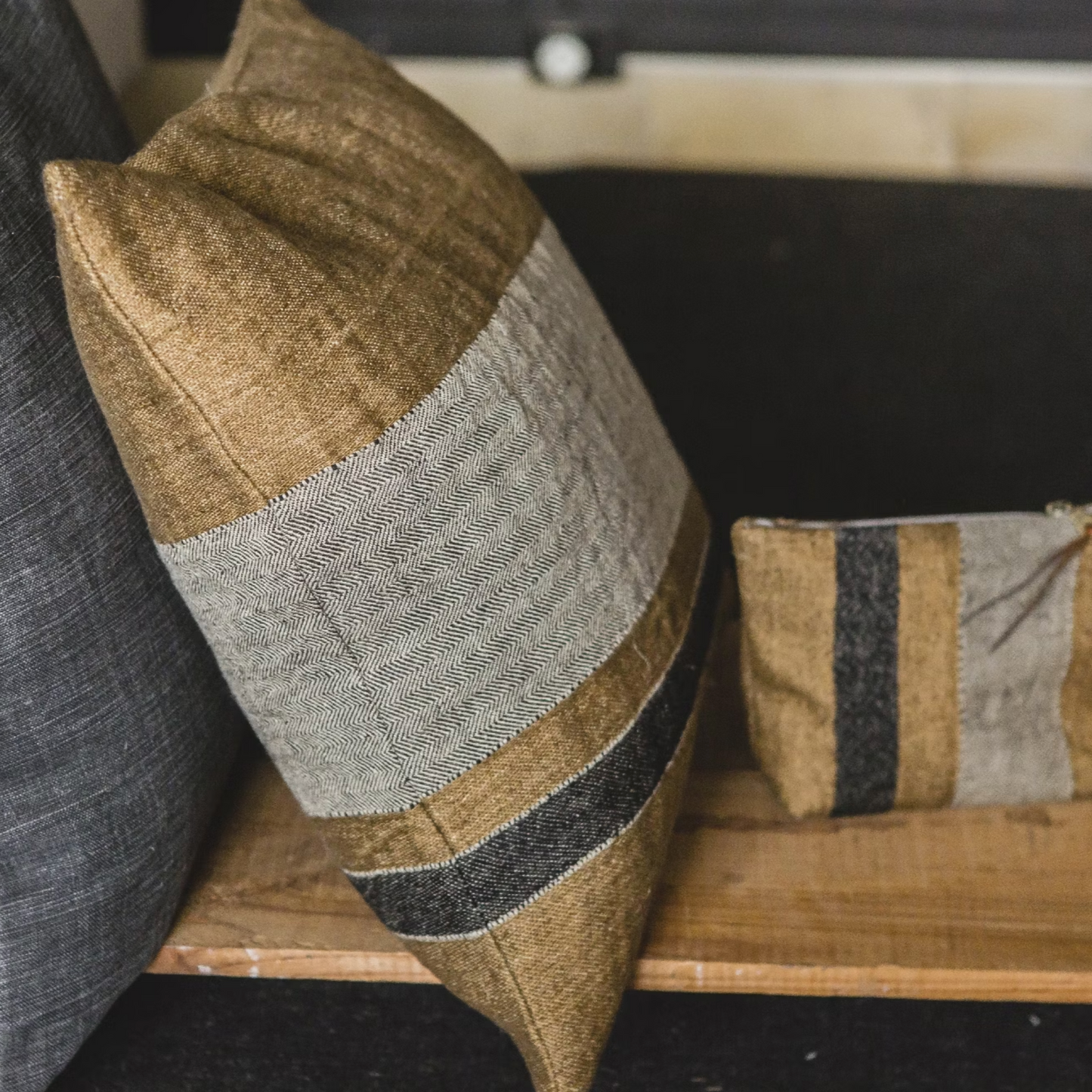 Libeco 'Belgian' Cushion Cover- Nairobi 50x50