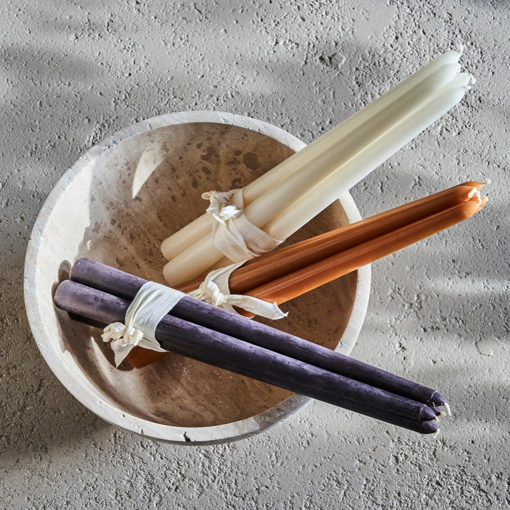 Tapered Candle & Candle Holder Set