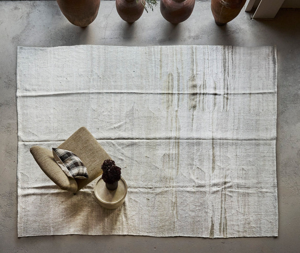 Vintage Natural Kilim Rug