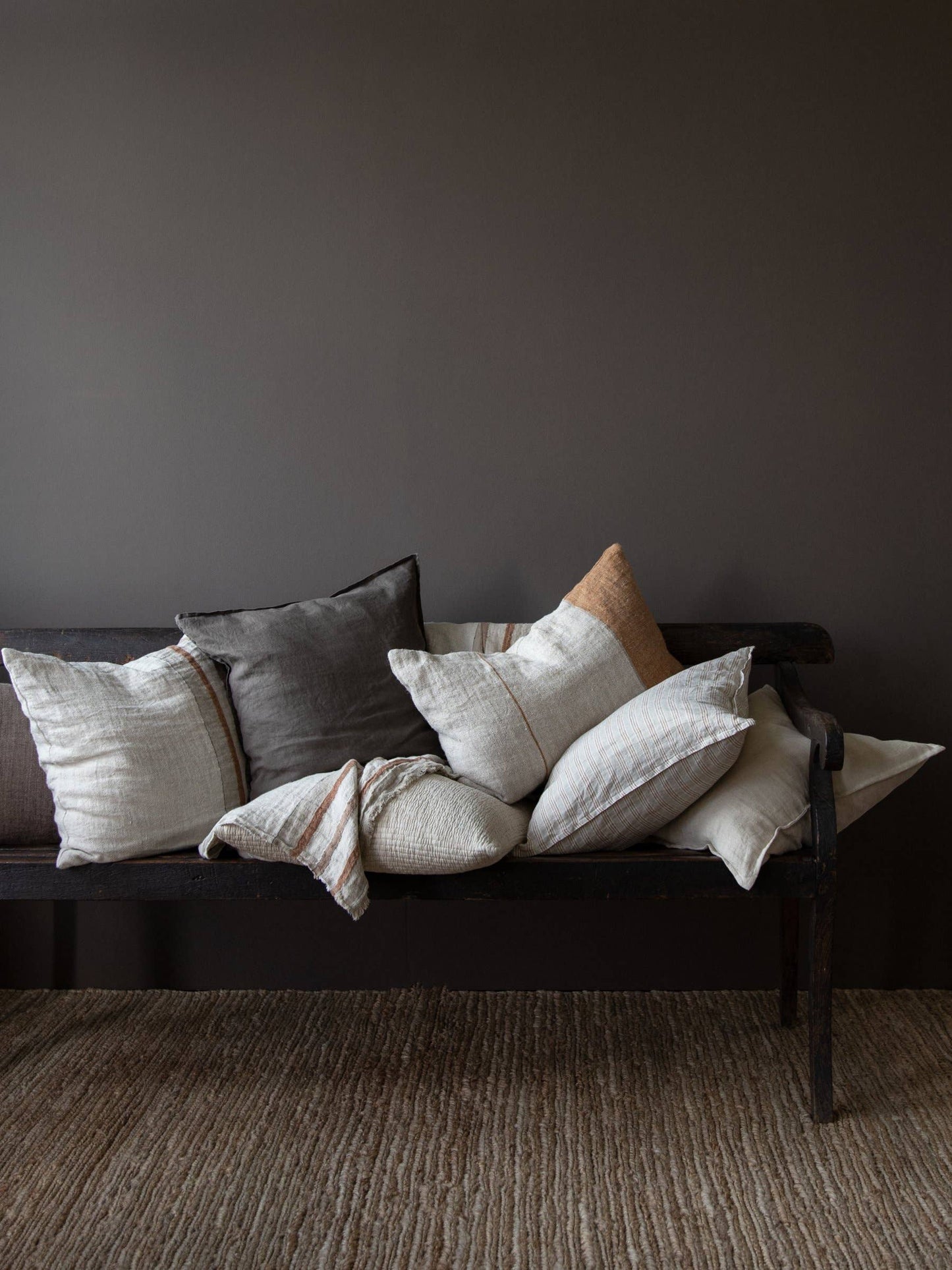 'Adrian' cushion 40x60- Spice