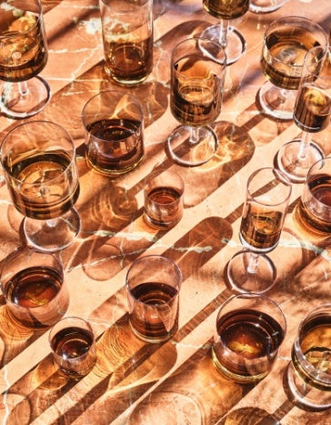 Amber Whisky Tumbler