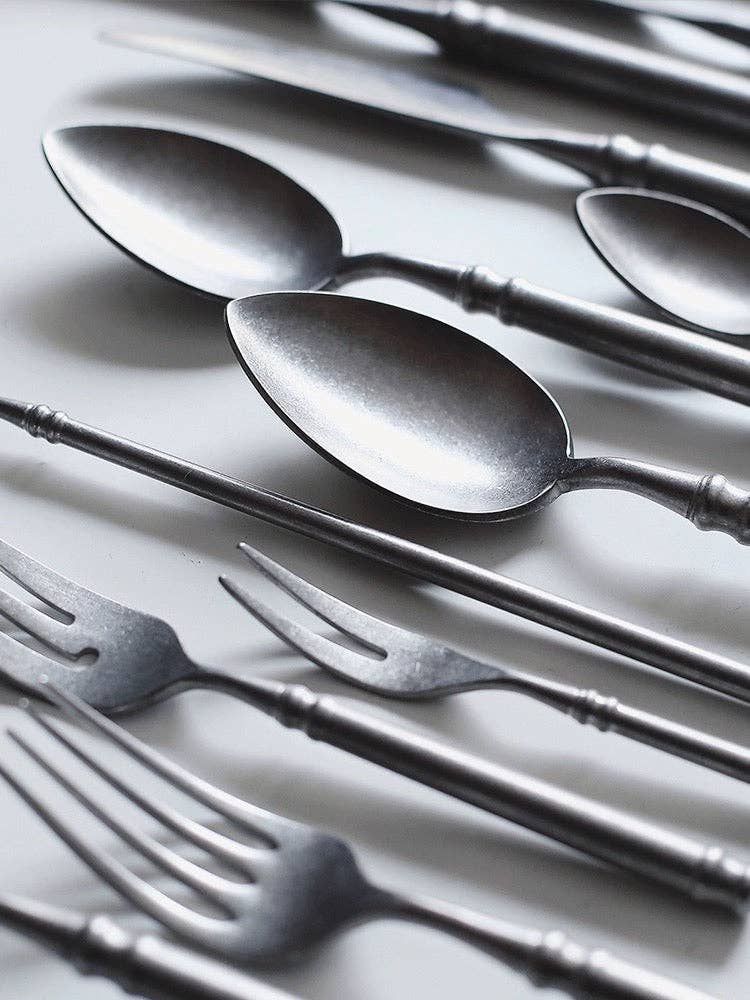 Gohobi Japanese Vintage Stainless Steel Cutlery - Set of 6