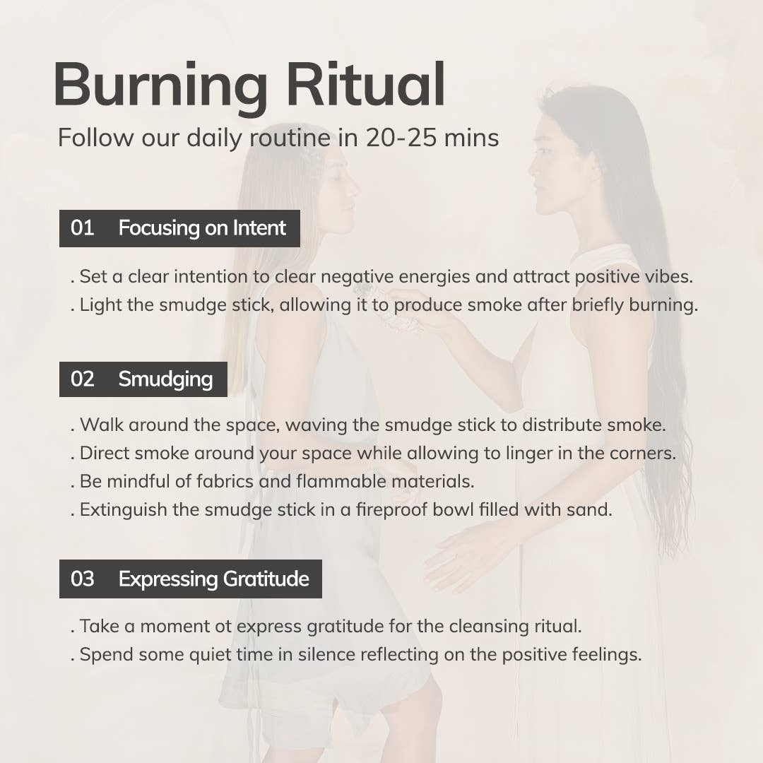 Palo Santo Hand-Rolled Incense Stick - 7 sticks