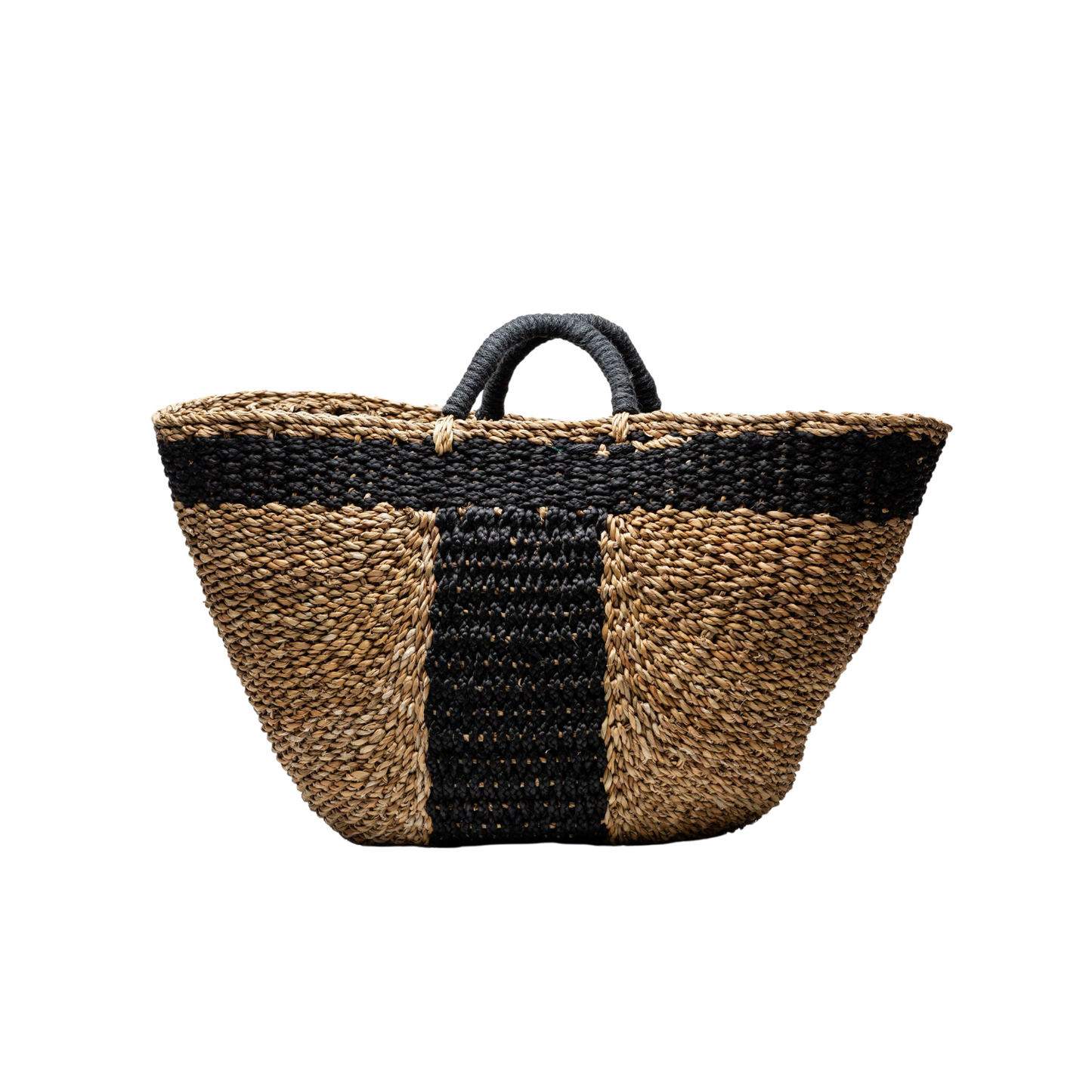 Hogla Black Jute Basket