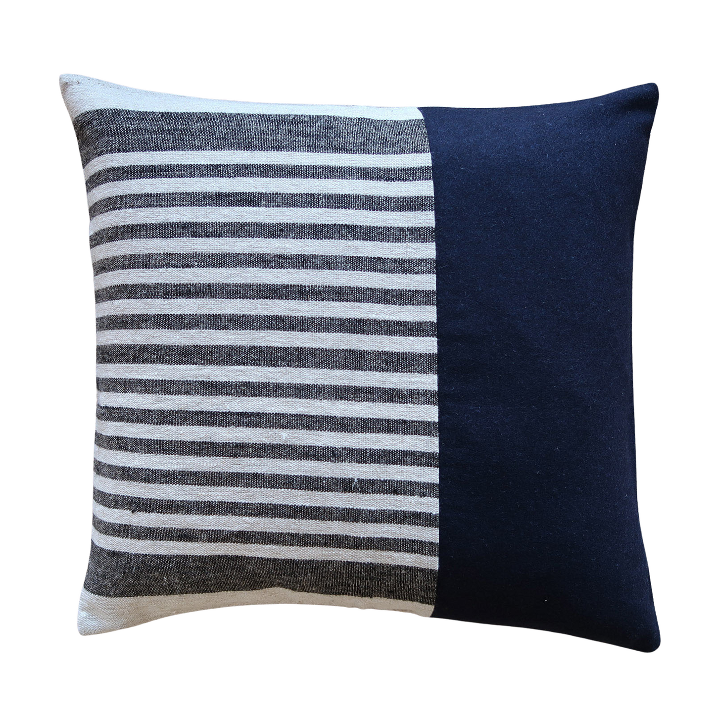 ‘Bhavika’ Panelled Cushion Midnight 50x50