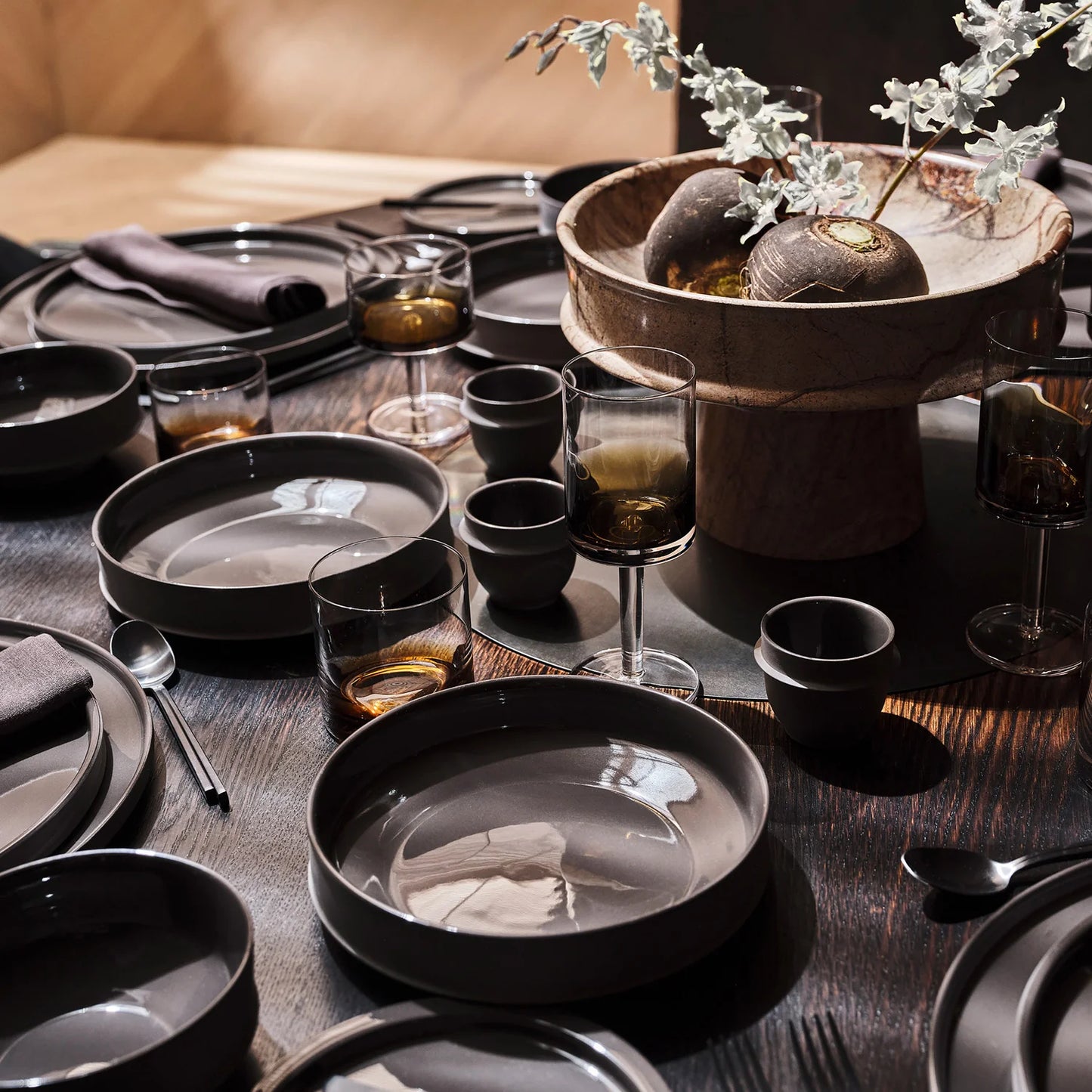 Serax XL Dune Low Slate Bowl