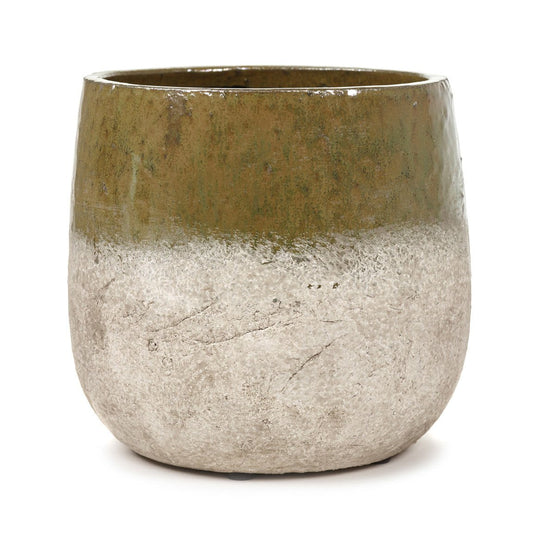 Serax Rustic Green Sand Flower Pot