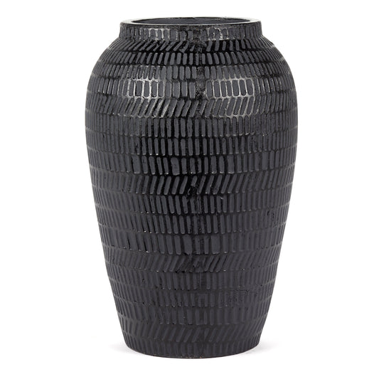 Serax Textured Black Vase- Small