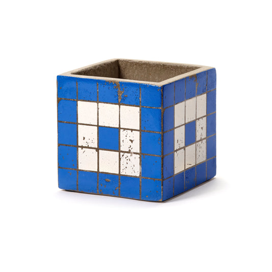 Serax Blue Mosaic Flowerpot