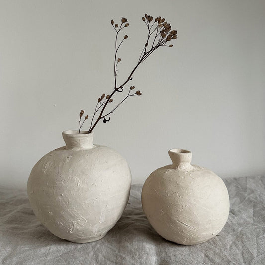 Sculptural Bud Vase by Clare Ceramics