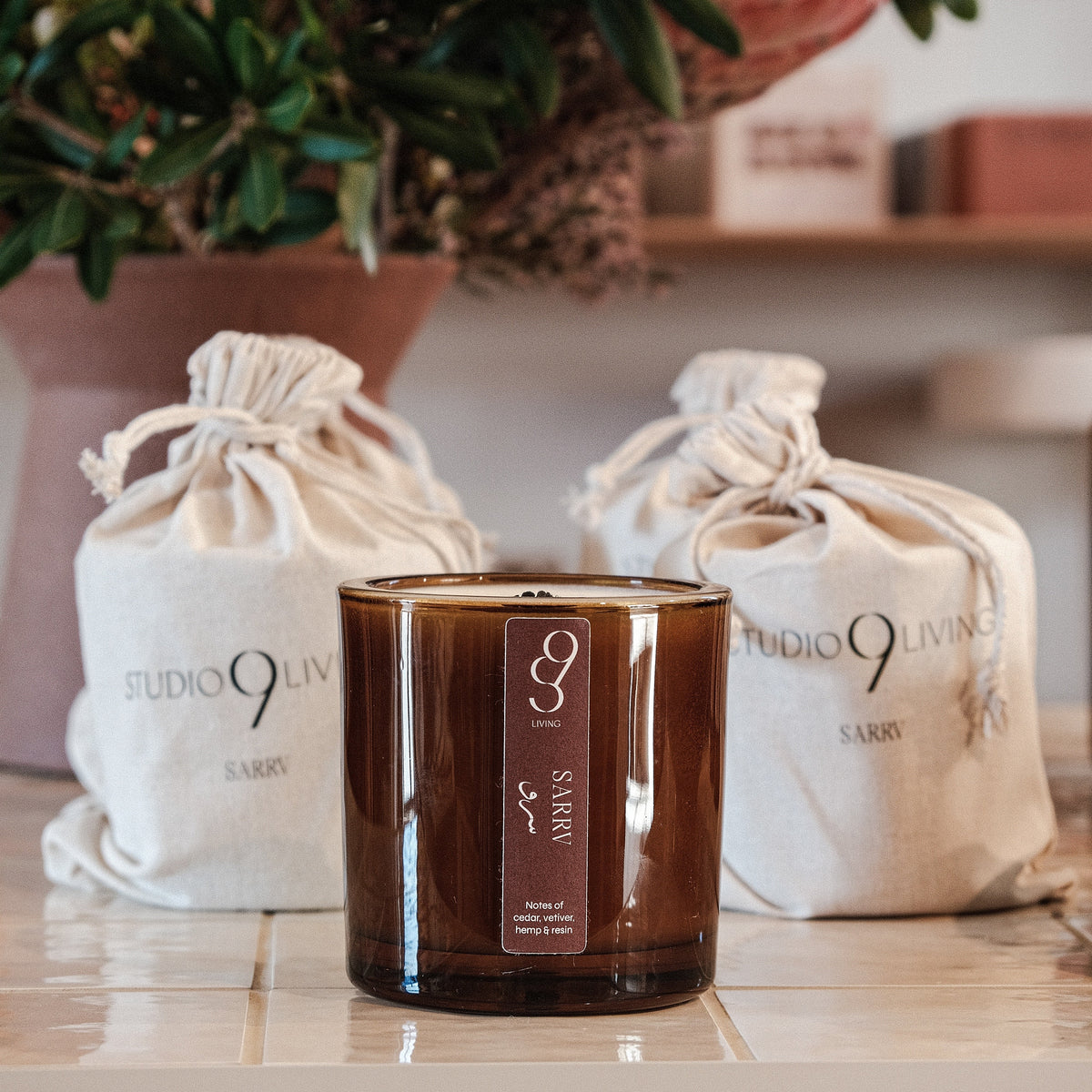 Studio 9 Living Candle - Sarrv