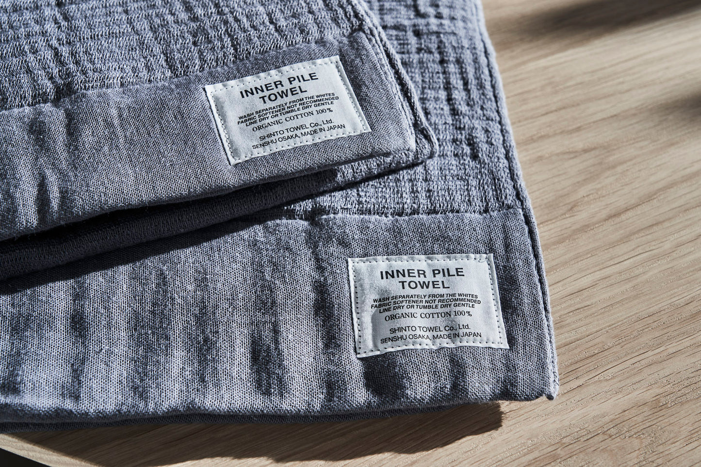 Shinto Face Towel Charcoal