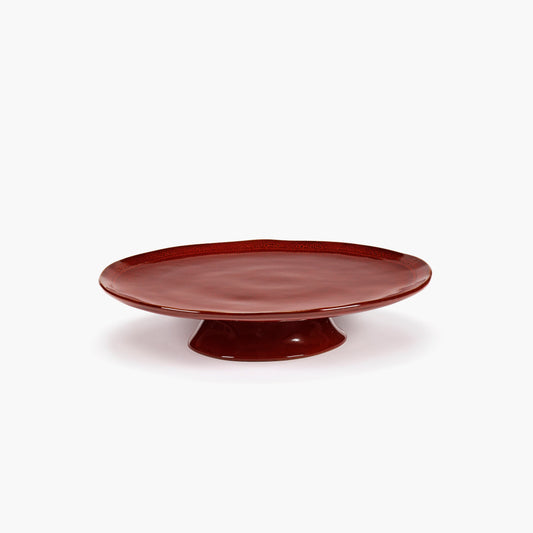 Serax Venetian Red Large Footed Plate