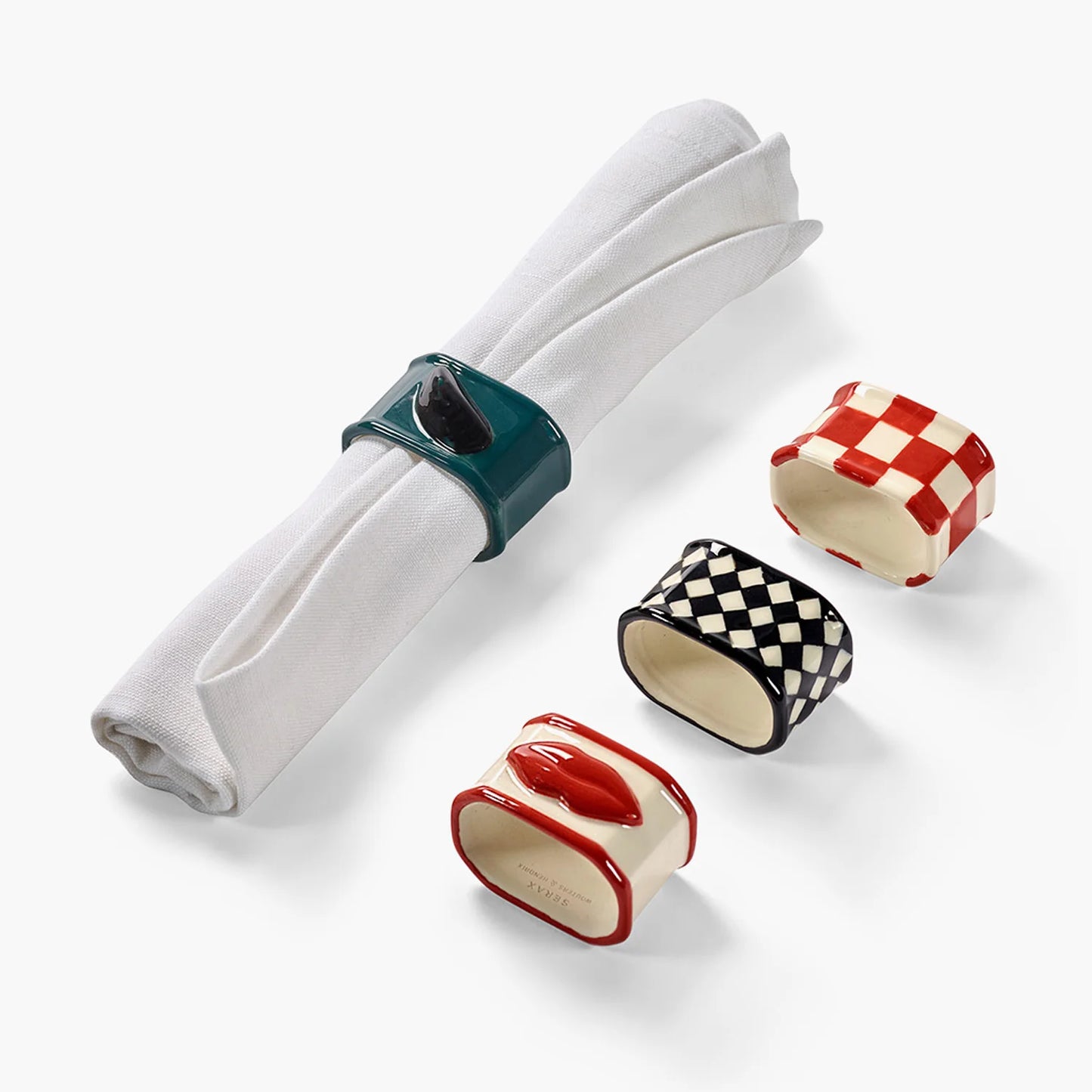 Serax Napkin Rings - Set of 4