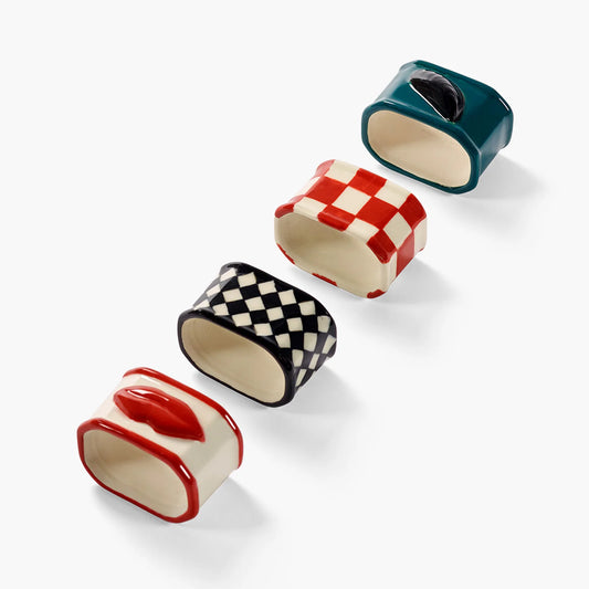 Serax Napkin Rings - Set of 4