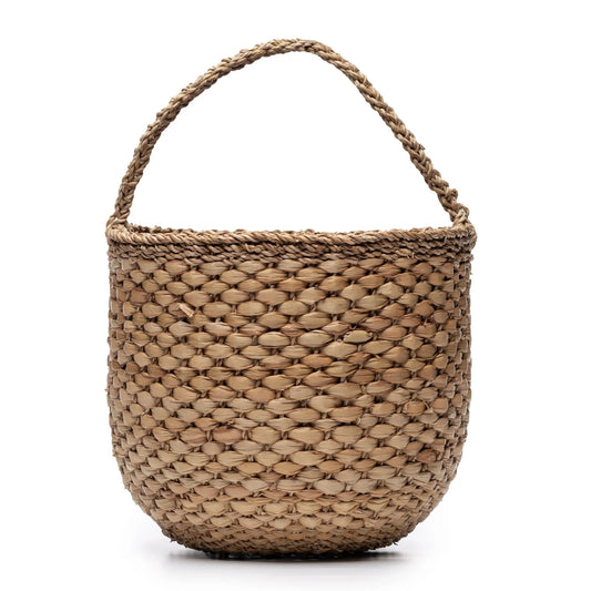 Round Flat Weave Basket