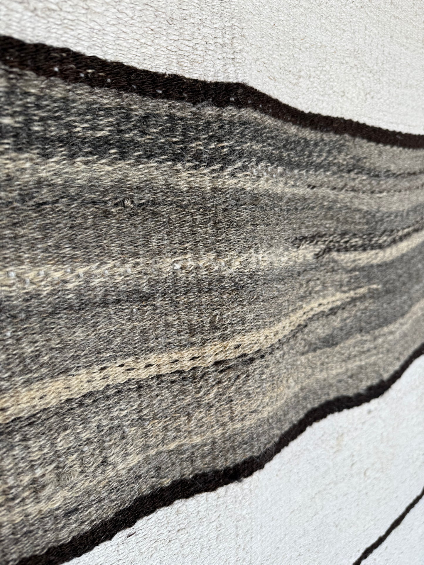 Vintage Tribal Striped Kilim Rug 160x297