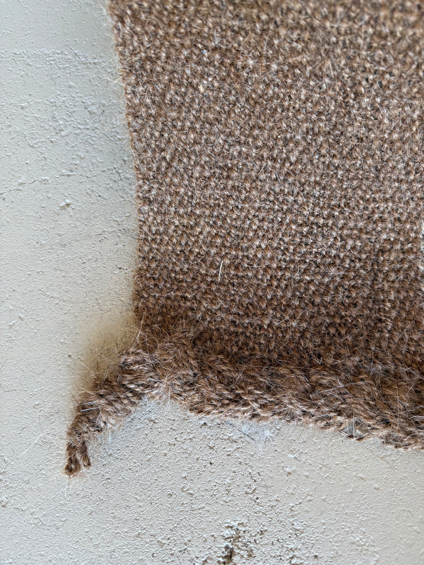 Tan Stitched Rug 230x135