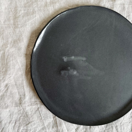 Charcoal Plates by Clare Ceramics