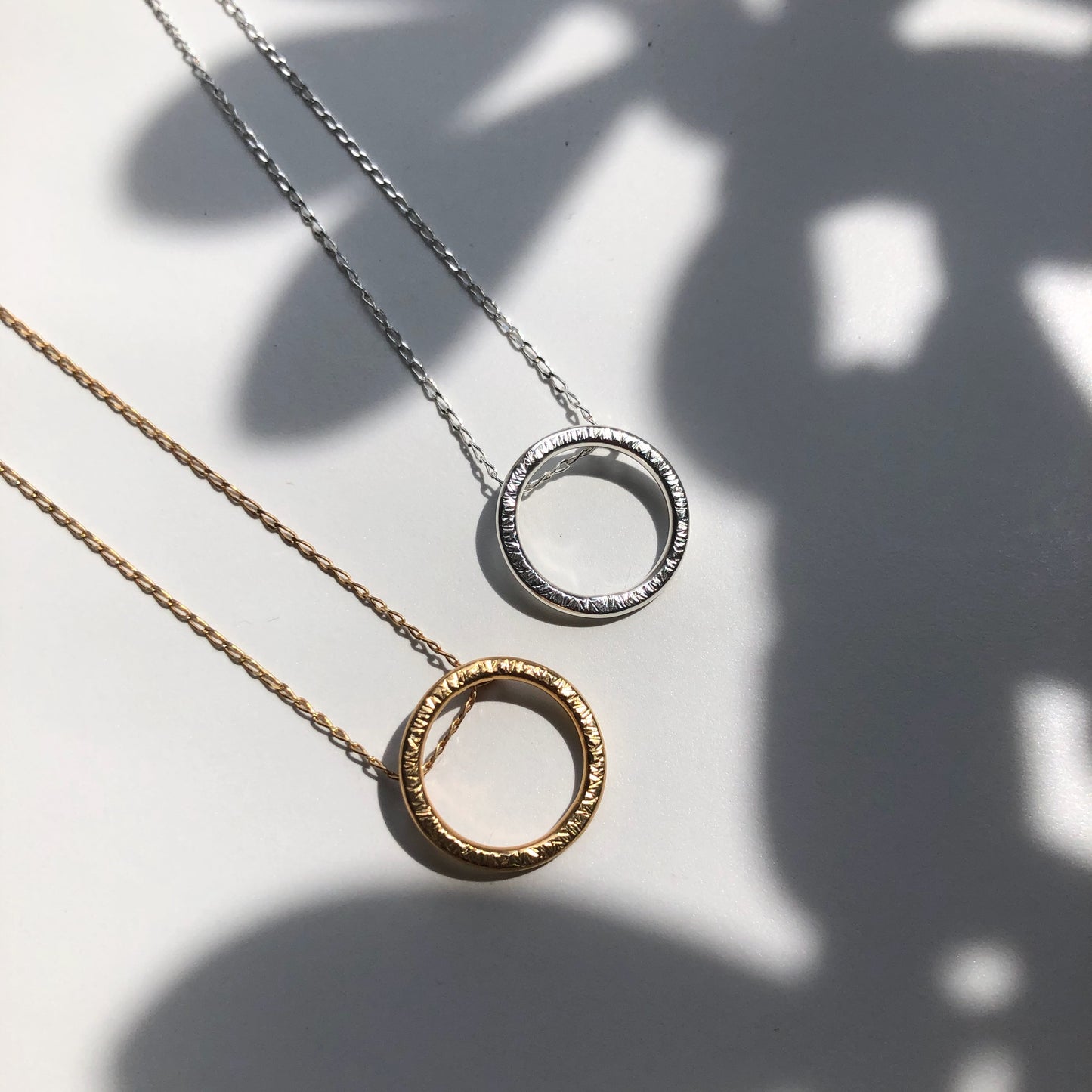 Luna Circle Necklace by Louise Ineson