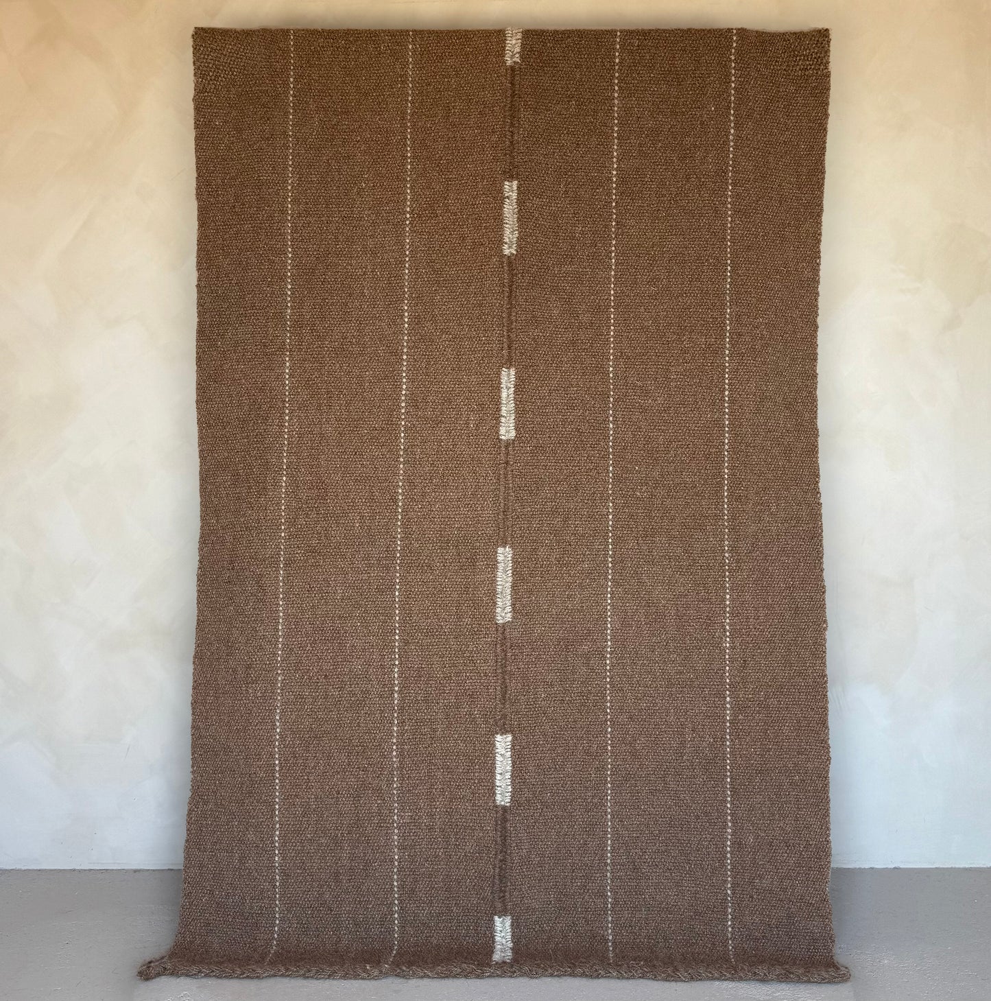 Tan Stitched Rug 230x135