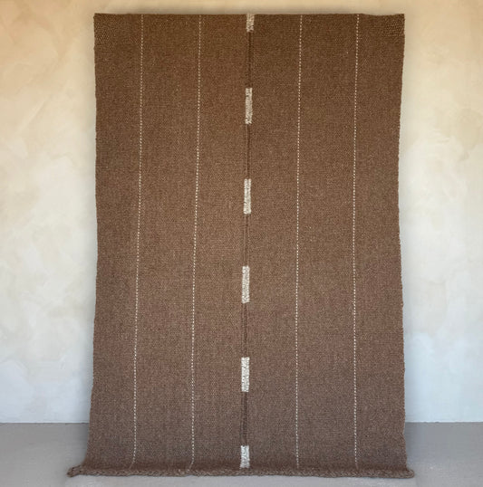 Tan Stitched Rug 230x135