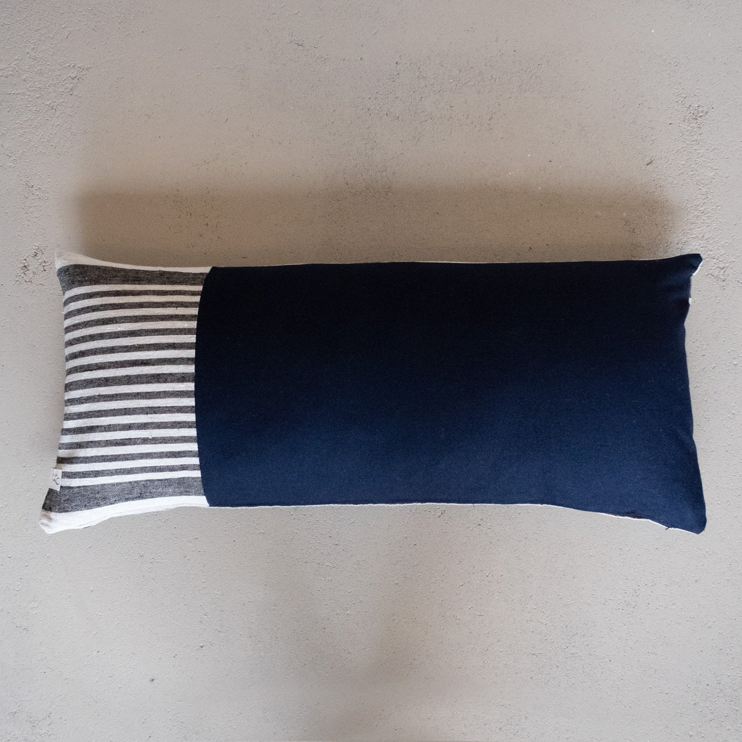 ‘Jules’ Panelled Cushion Midnight 110x48