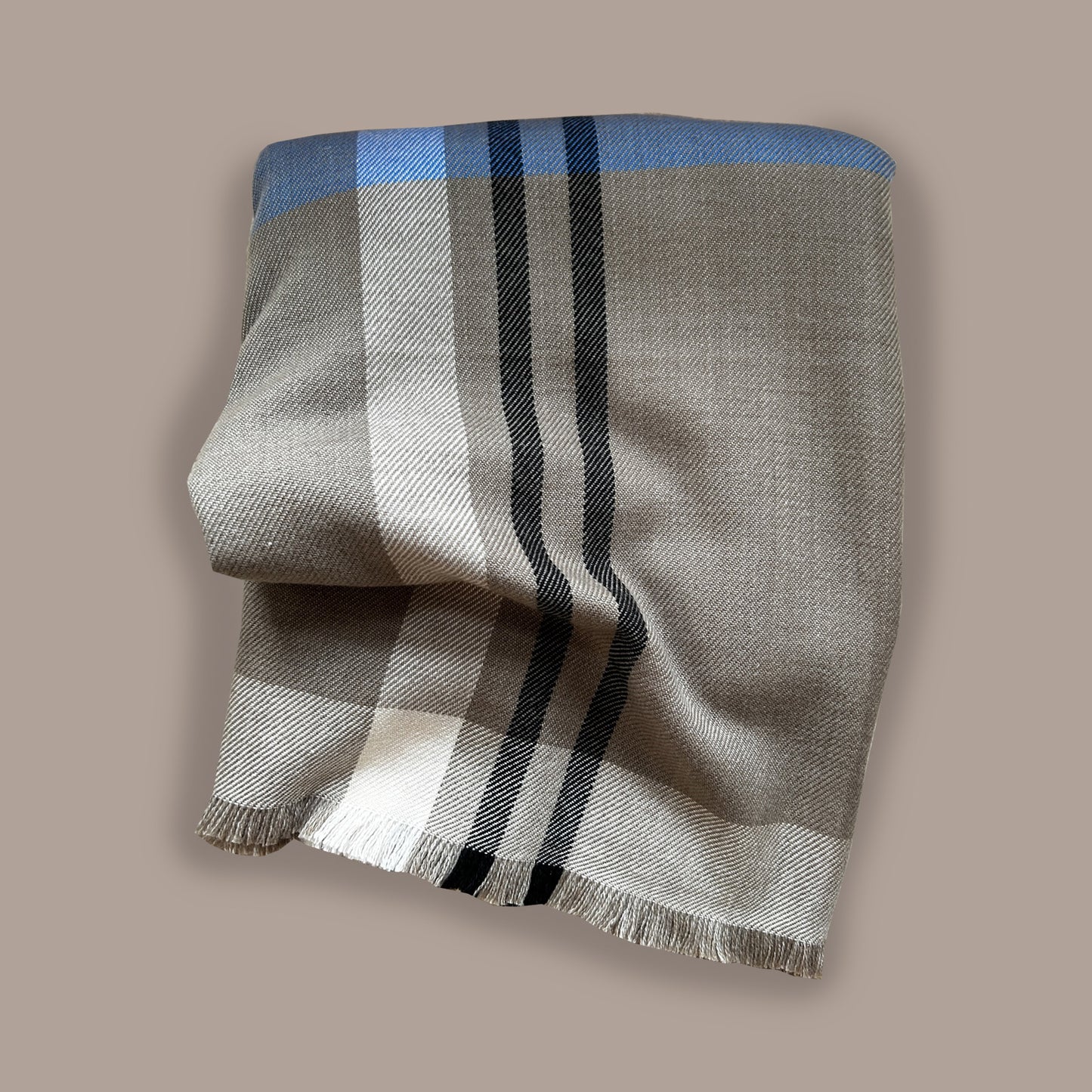 Cashmere Blanket Charcoal