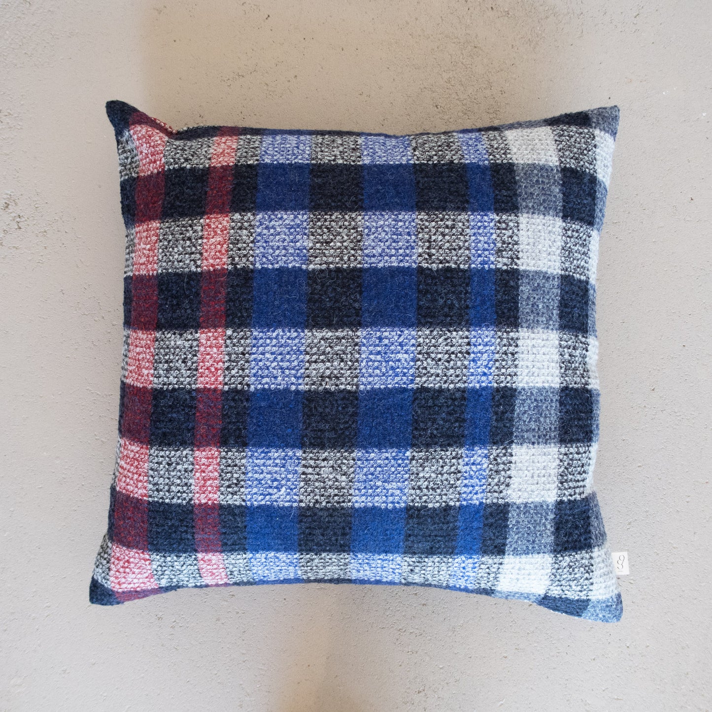 Vintage Check Cushion 60x60