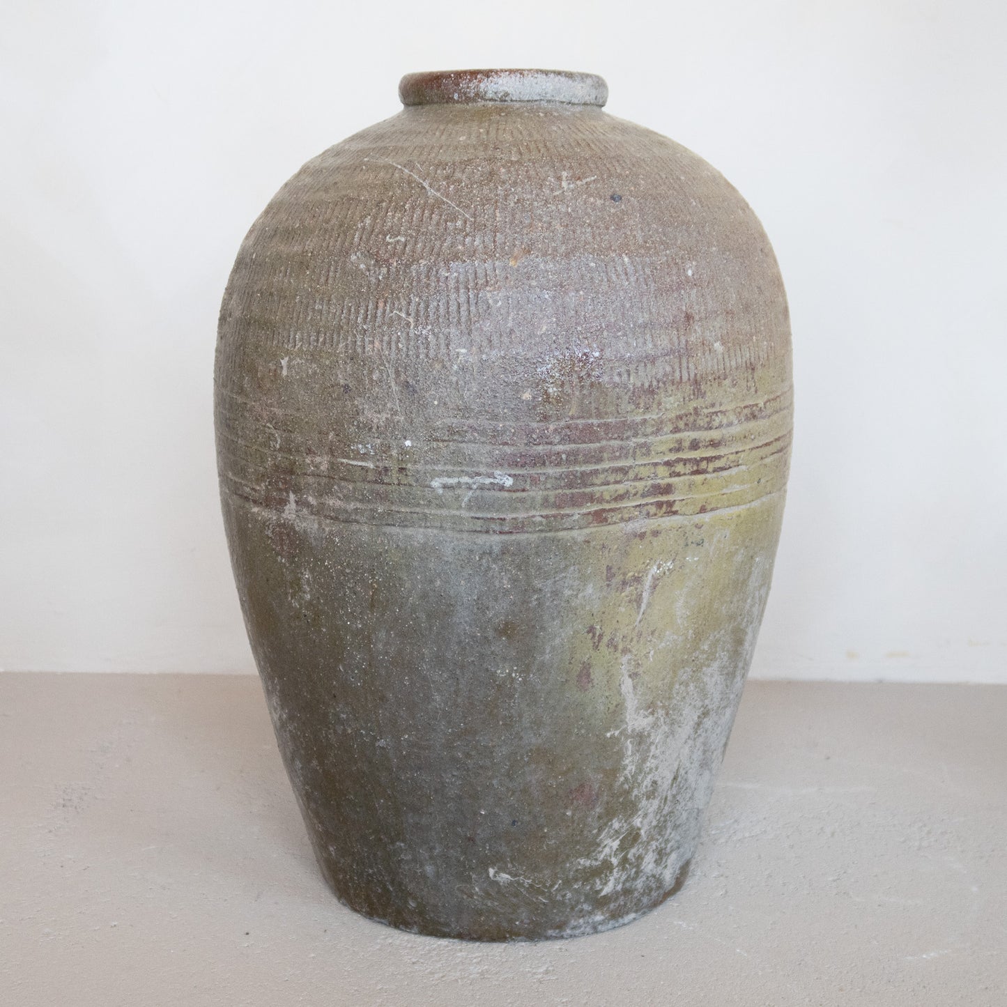 Rustic Large Brown Pot