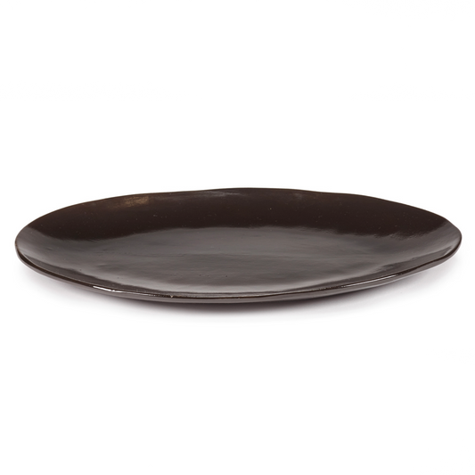 Serax La Mère Ebony Oval Plate