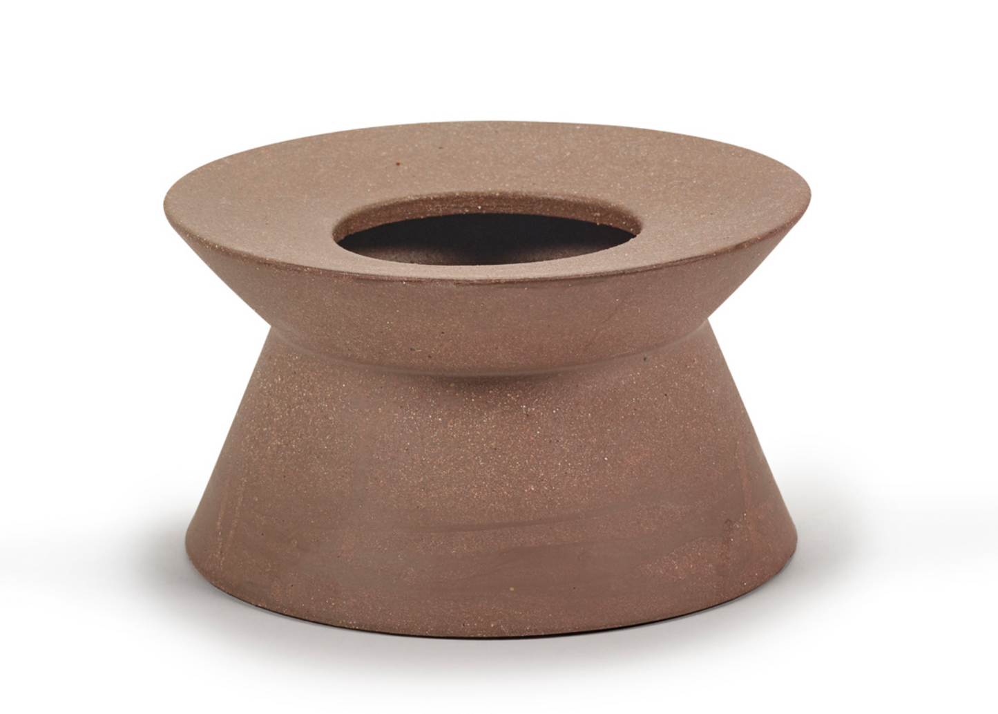 Marie Ann Red Brown Vase