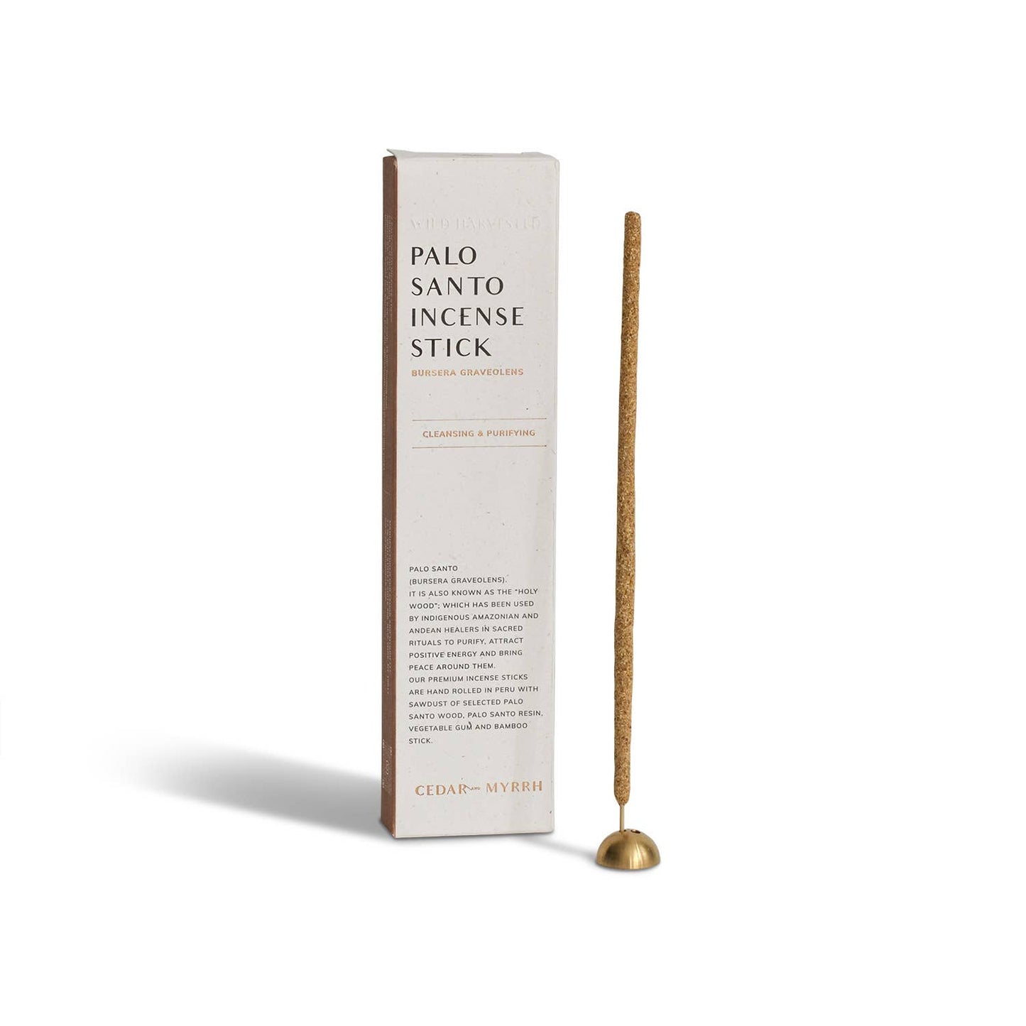 Palo Santo Hand-Rolled Incense Stick - 7 sticks