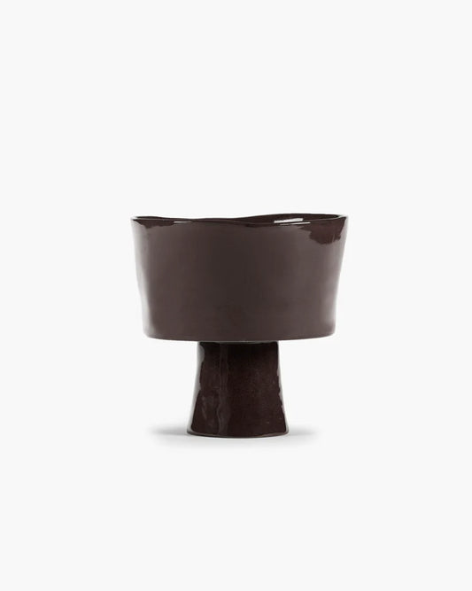 'La Mere' Ebony Bowl On Stand