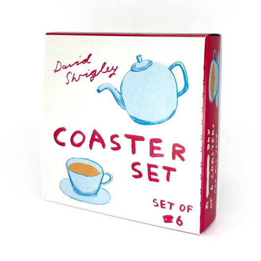 David Shrigley Coaster Set - 6 Designs